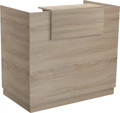 Banak recepsioni profesional BARRY, ngjyrë sonama, FH2152.01, 120x70x110cm
