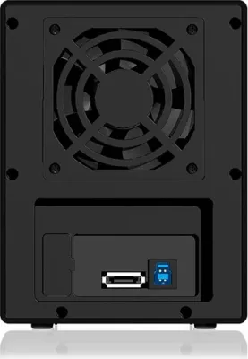 Kuti e jashtme HDD ICY BOX IB-3640SU3, 4x 3.5", USB 3.2 Gen 1, eSATA, e zezë