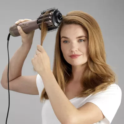 Furçë elektrike për flokë Babyliss AS95E Air Power Volume, 1000 W, Champagne/Black