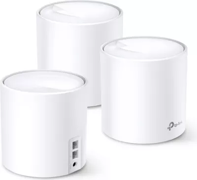 Sistem shpërndarës rrjeti TP-Link, AX1800, 3 copë,  i bardhë 
