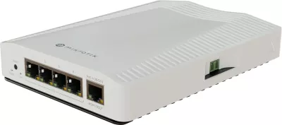 Switch MikroTik CRS304-4XG-IN, 10G Ethernet, PoE, Bardhë