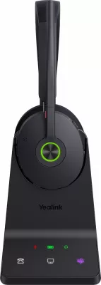 Kufje Yealink WH68 Teams, wireless, me bazë karikimi, e zezë