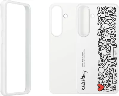 Mbështjellës Samsung EF-MS931, Galaxy S25, 15.8 cm (6.2"), Multicolour, Bardhë