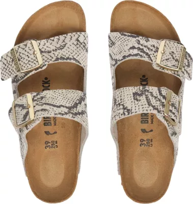 Sandale për femra Birkenstock Arizona 1033065, gri perla [Madhësia: 38]