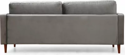 Divan treshe Atelier del Sofa, Rome, ngjyrë gri e çelët