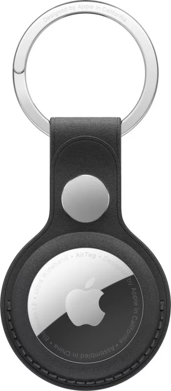 Apple AirTag FineWoven Key Ring, Black