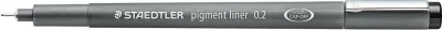 Laps teknik STAEDTLER Pigment Liner 308 0.2mm, i zi, gri