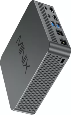 Mini kompjuter MINIX N512, Intel Core i5-12600H, 16GB RAM, 512GB SSD, Windows 11 Pro, gri