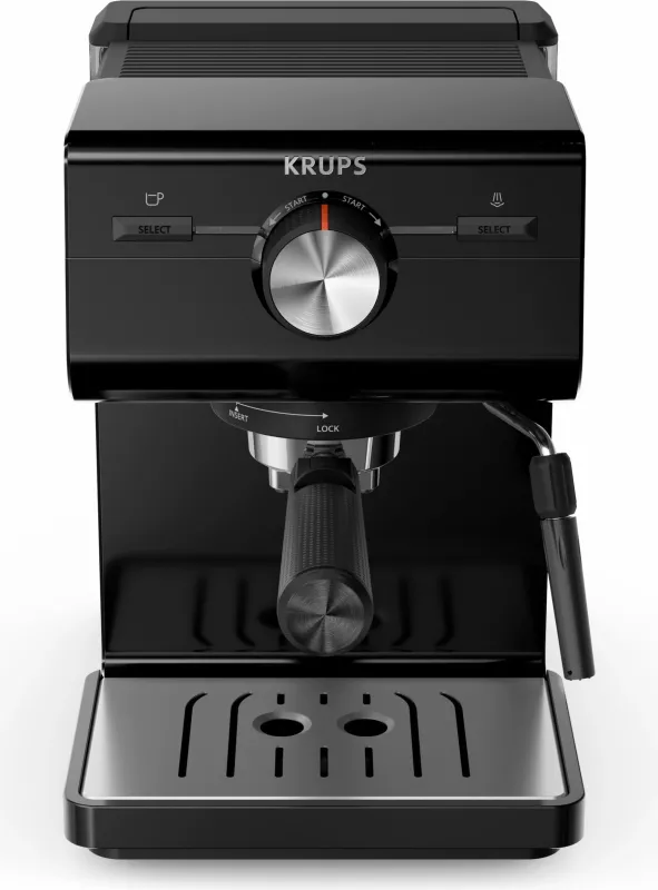 Aparat espresso Krups Authentic XP381810, 2L, kafe e bluar, e zezë