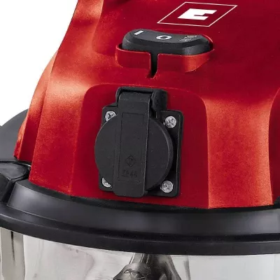 Fshesë me kova Einhell TH-VC 1930 SA, 2000W, 30L, pa qese, e zezë/kuqe/inoks