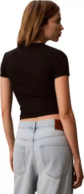 Maicë për femra Calvin Klein Jeans LV047G816G, e zezë [Madhësia: S]