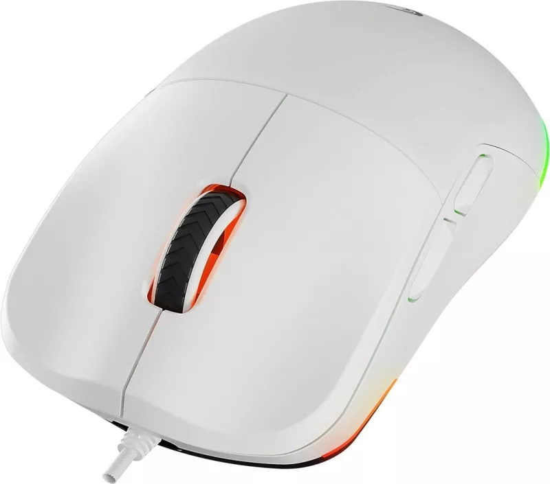 Maus gaming Rampage BLINK, RGB, sensor optik, i bardhë