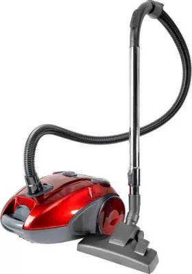 Fshesë me korrent Brock BVC 9000 RD, 700W, 1.5L, pa qese (qese tekstili e larshme), e kuqe/gri