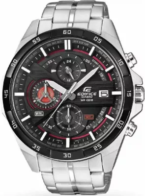 Orë dore për meshkuj CASIO, e zezë