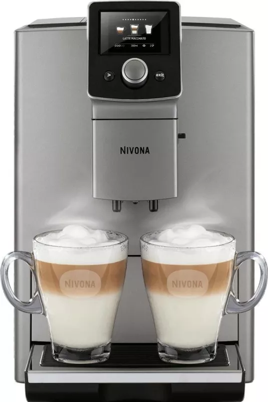 Aparat kafeje Nivona Cafe Romatica 821, tytanowy