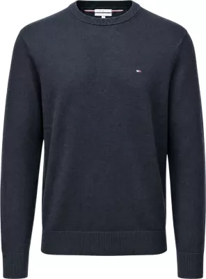 Xhemper për meshkuj Tommy Hilfiger PIMA ORG CTN CASHMERE MW0MW28046, i zi [Madhësia: L]
