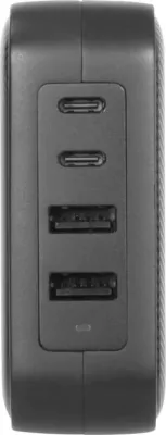 Karikues universal Targus 100W GaN, 4 porta, Power Delivery, i zi