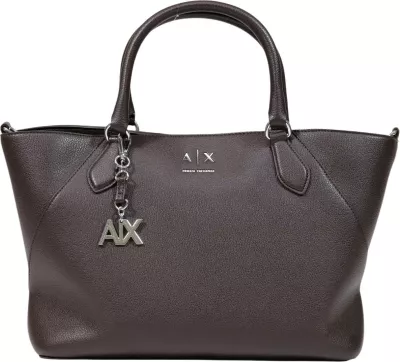 Çantë shopper për femra Armani Exchange XW003086 AF26569, kafe e errët