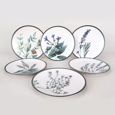 Set pjatash shërbimi, 6 copë, Hermia Concept, ST040406F022AMD3600MAS3T00