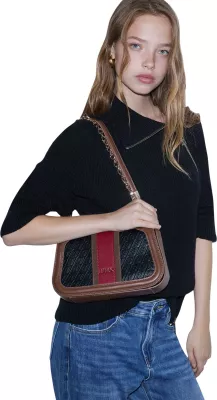 Çantë crossbody për femra Liu Jo CROSS OVER AF6108 E1141, e zezë