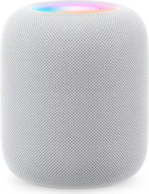 Smart speaker Apple HomePod, Siri, 142 mm, 168 mm, Bardhë