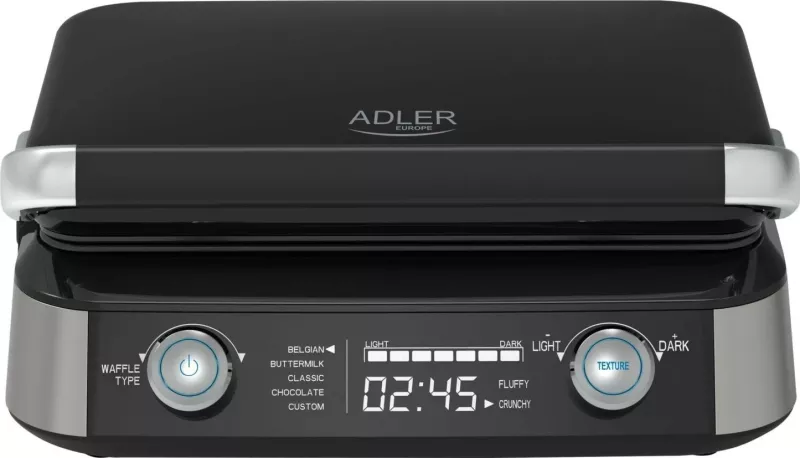 Pjekës gofrash Adler AD 3084, 1600W, i zi
