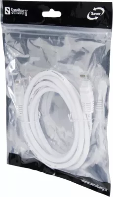 Kabllo rrjeti SANDBERG 306-94 UTP Cat6 2 m RJ45, e bardhë