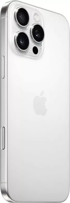 Celular Apple iPhone 16 Pro Max, 256GB, Titanium i Bardhë