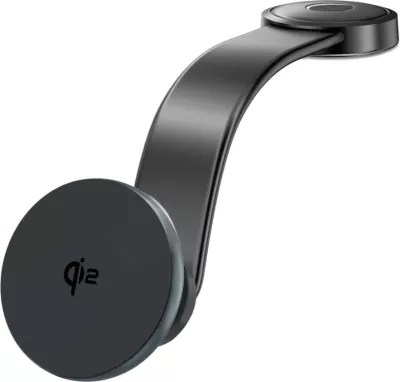Mbushës wireless 4smarts Qi2, Auto, 12 V, 1.2 m, Gri