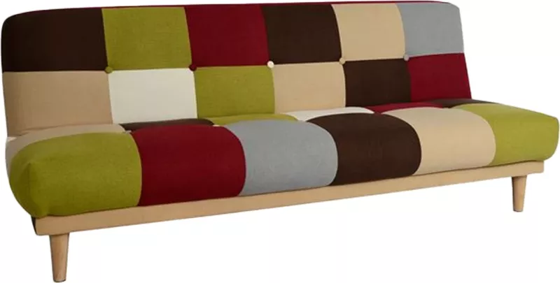 Divan/Shtrat 3 vendësh FH3003 Leonardo Ngjyra të përziera 180x80x75