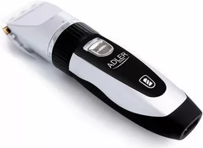 Makinë rroje MESKO MS 2843, trimer për flokë dhe qime kafshësh, LCD, 35 W, 0.8–14 mm, USB, 2 bateri, bardhë/zi