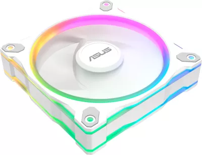 Ventilator ftohës PC ASUS Prime MR120 ARGB 120x28mm PWM, i bardhë, 1 copë