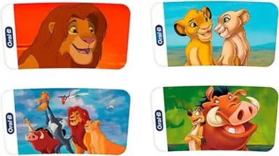 Furçë dhëmbësh elektrike Oral-B Vitality Pro Kids 3+ Lion King, e kuqe