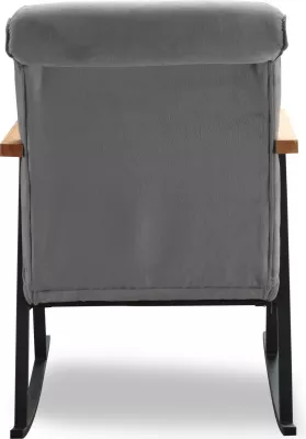 Karrige lëkundëse Atelier del Sofa, Yoka, ngjyrë gri