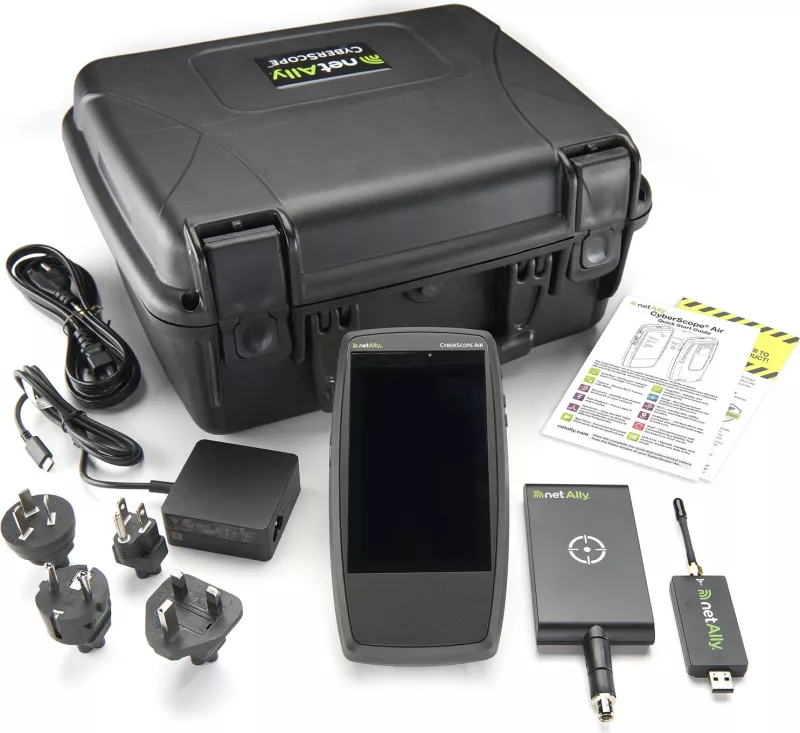 Skener Wi-Fi NetAlly CYBERSCOPE-AIR, i lëvizshëm