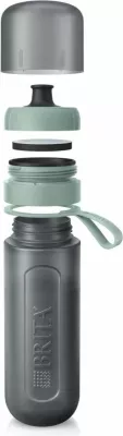 Shishe filtruese uji Brita Active 600 ml, pastel jeshile, set me 5 filtra MicroDisc
