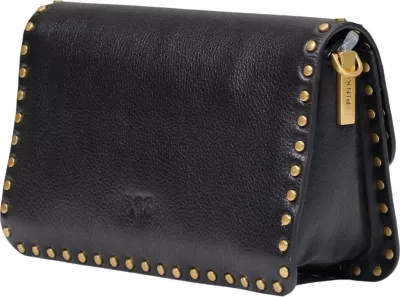 Çantë krahu Pinko Love One Slouchy MN Studs SMA 107665, për femra, e zezë