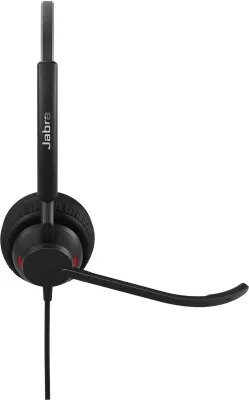 Kufje Jabra Engage 40, USB-A UC Stereo, me kabllo, për zyrë/qendër thirrjesh, 63 g, e zezë