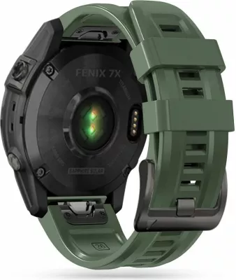 Rrip sportiv Tech-Protect IconBand për Garmin Fenix 3/5X/3HR/5X Plus/6X/6X Pro/7X, e gjelbër e errët