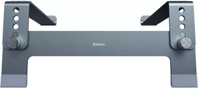 Kasë për laptop Baseus B10053100811-00, 4 nivele rregullimi, alumini, Space Grey