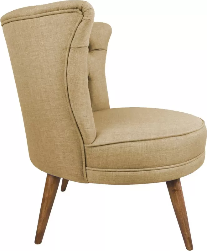 Karrige wing Atelier del Sofa, Richland, ngjyrë kafe e çelët