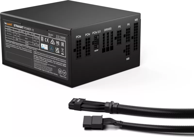 PSU Be Quiet! BN338, 1000 W, 80 PLUS Platinum, Modular