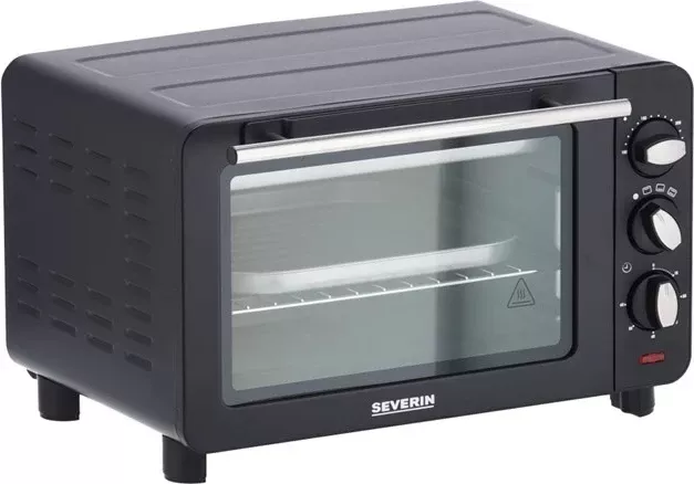 Mini furrë SEVERIN TO 2042, 14L, 1200W, e zezë
