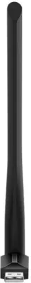 Adapter Wi‑Fi USB, TP-Link, Archer T2U Plus, AC600 me antenë 5dBi, i zi