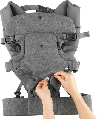 Mbajtëse për bebe, Evila Originals, e rehatshme, ngjyrë gri
