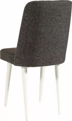 Set tavoline me karrige për ngrënie, e zgjatshme, 5 pjesë, Skye Decor Vina 1053-4, e bardhë dhe antracit