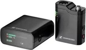 Mikrofon pa tela Sennheiser PROFILE WIRELESS 1-channel set, kondensator, për kamera, i zi, set
