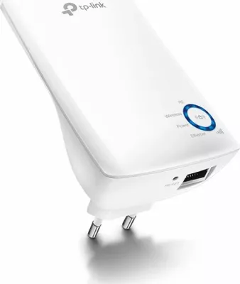 Përsëritës Wi‑Fi TP-Link TL-WA850RE, WiFi 4 2.4GHz, 1x LAN 10/100, i bardhë