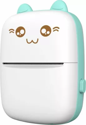 Printer termik mini Hurtel HURC9, Bluetooth, 1000mAh, Kaltër