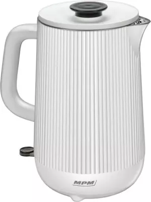 Ibrik elektrik MPM MCZ-115, 1.5 L, 1800 W, Bardhë